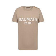 Хлопковая футболка Balmain
