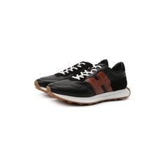 Кожаные кроссовки Hogan