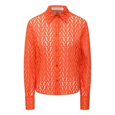 Рубашка из вискозы и хлопка Valentino