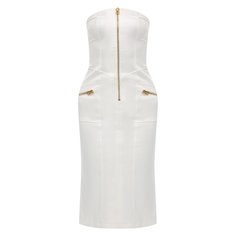 Платье из хлопка и вискозы Tom Ford