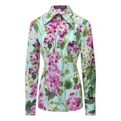 Шелковая рубашка Dolce & Gabbana