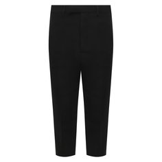 Брюки из шерсти и шелка Rick Owens
