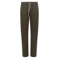 Брюки изо льна и шерсти Canali