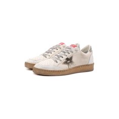 Комбинированные кеды Ball Star Golden Goose Deluxe Brand