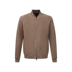 Замшевый бомбер Corneliani