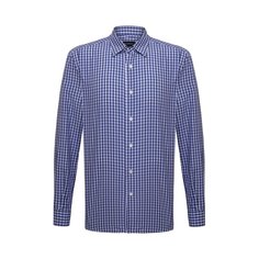 Хлопковая рубашка Ermenegildo Zegna