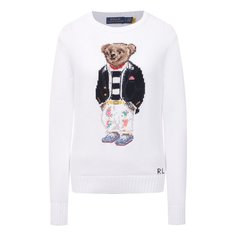 Хлопковый пуловер Polo Ralph Lauren