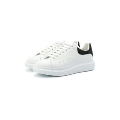 Кожаные кеды Alexander McQueen