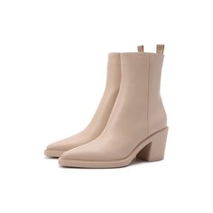 Кожаные ботильоны Gianvito Rossi
