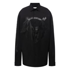 Хлопковая рубашка VETEMENTS
