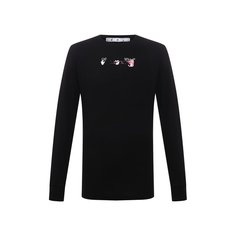 Хлопковый лонгслив Off-White