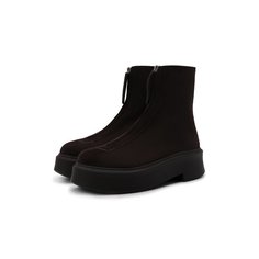 Замшевые ботинки Zipped Boot I The Row