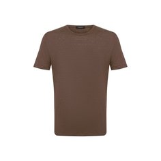 Льняная футболка Ermenegildo Zegna