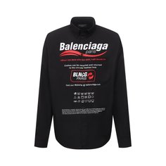 Хлопковая рубашка Balenciaga