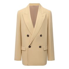 Жакет из вискозы и льна Brunello Cucinelli