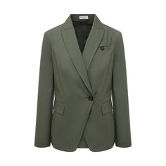 Хлопковый жакет Brunello Cucinelli