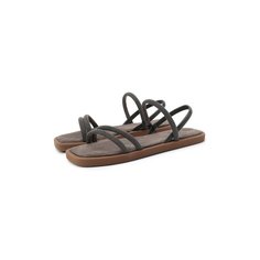 Кожаные сандалии Brunello Cucinelli