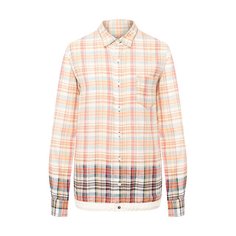 Хлопковая рубашка Sacai
