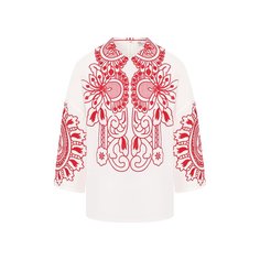 Хлопковая рубашка REDVALENTINO