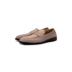 Замшевые пенни-лоферы Brunello Cucinelli