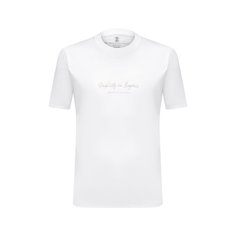 Хлопковая футболка Brunello Cucinelli