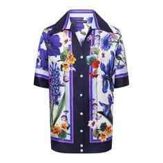 Шелковая рубашка Dolce & Gabbana