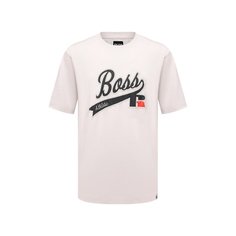 Хлопковая футболка BOSS x Russell Athletic BOSS