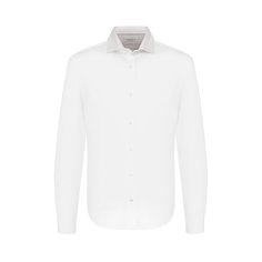 Хлопковая рубашка Brunello Cucinelli
