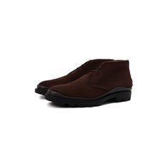 Замшевые ботинки Tod’s Tods