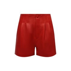 Кожаные шорты Saint Laurent