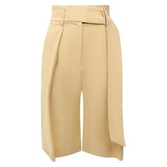 Шорты из вискозы и льна Brunello Cucinelli