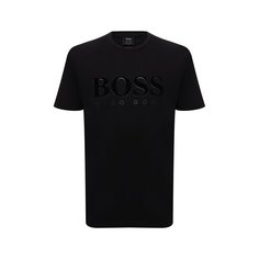 Хлопковая футболка BOSS