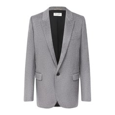 Жакет из кашемира и шерсти Saint Laurent