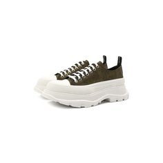 Текстильные кроссовки Alexander McQueen