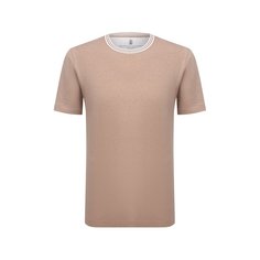 Хлопковая футболка Brunello Cucinelli