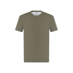 Хлопковая футболка Brunello Cucinelli
