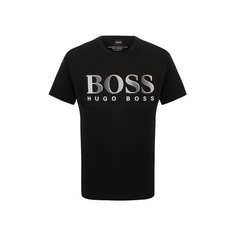 Хлопковая футболка BOSS