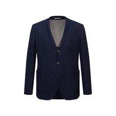 Пиджак изо льна и шерсти Brunello Cucinelli