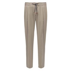 Хлопковые брюки Brunello Cucinelli