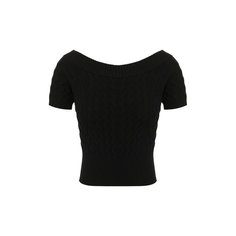 Шерстяной топ Alexander McQueen