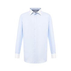 Хлопковая рубашка с воротником кент Brioni