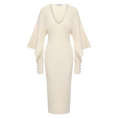 Платье из шерсти и кашемира Lanvin