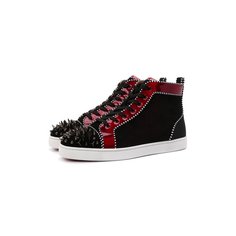 Комбинированные кеды Lou Pik Pik Orlato Christian Louboutin