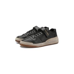 Кожаные кеды Saint Laurent