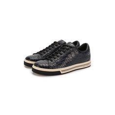Кеды из кожи крокодила Roma Dolce & Gabbana