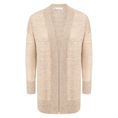 Кардиган из смеси льна и хлопка Il Borgo Cashmere