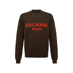 Шерстяной свитер Balmain