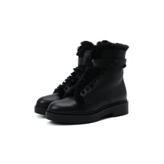 Кожаные ботинки Santoni