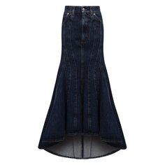 Джинсовая юбка Alexander McQueen