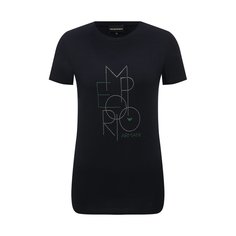 Хлопковая футболка Emporio Armani